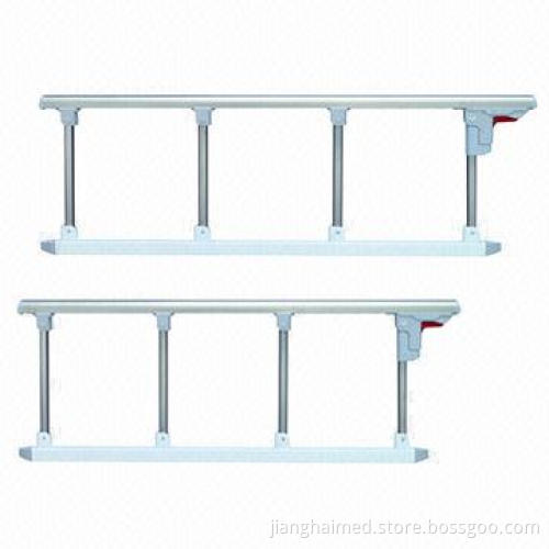 Hospital bed rails, four files, made of aluminum alloy, OEM orders are welcome